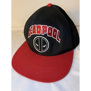 Deadpool Marvel Flat Bill SnapBack Cap Hat